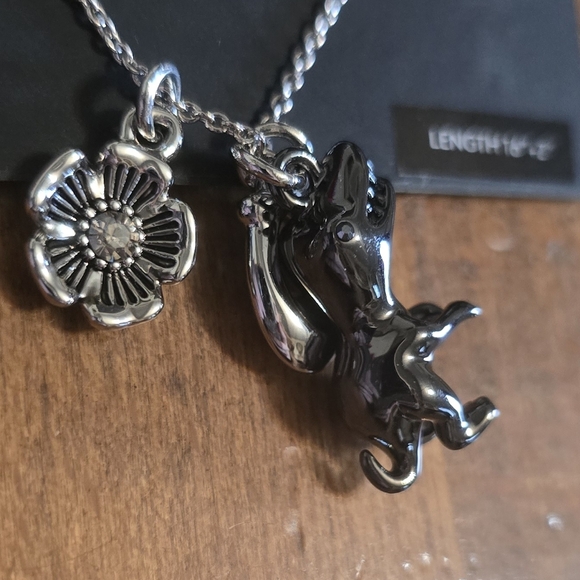 Coach Dinosaur Charm Necklace - Picture 3 of 4